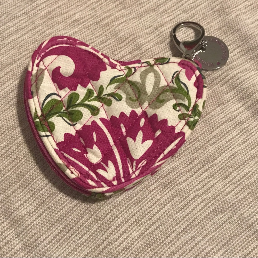 NWOT Vera Bradley heart coin case - Picture 4 of 7